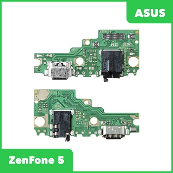 Разъем зарядки для телефона Asus ZenFone 5 (ZE620KL) с разъемом гарнитуры и микрофоном