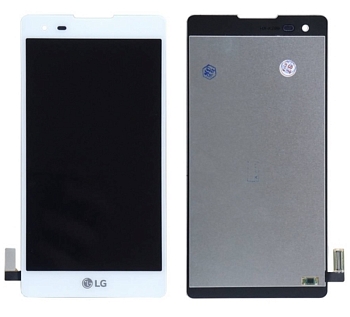 Дисплей LG K200DS (X style)+тачскрин (белый)