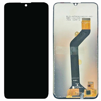 Дисплей (экран в сборе) для телефона Itel A48 (черный) (copy LCD)